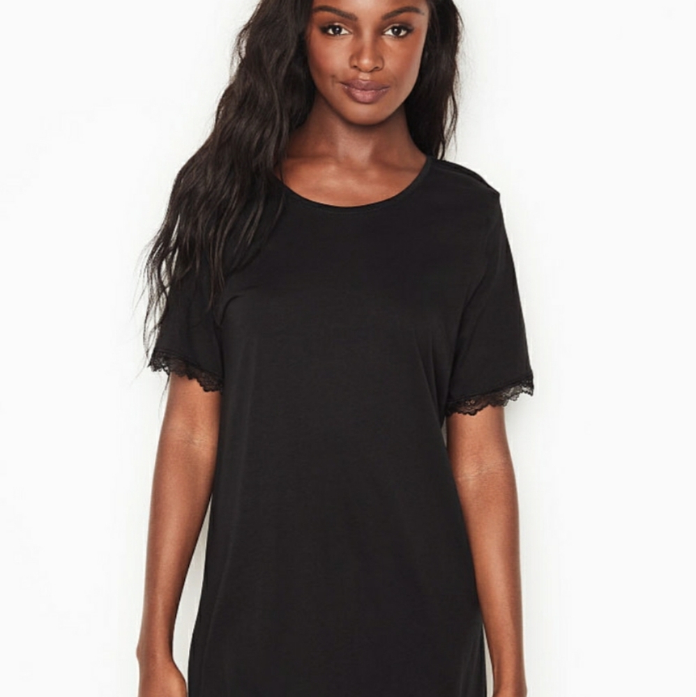 Victoria Secret Modal Lace Sleep Shirt